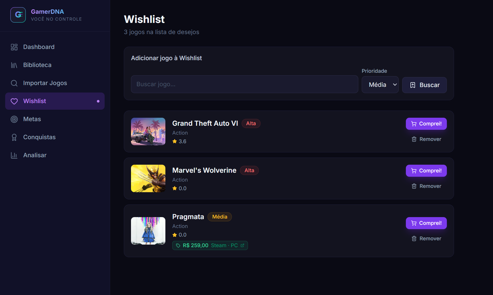 Wishlist